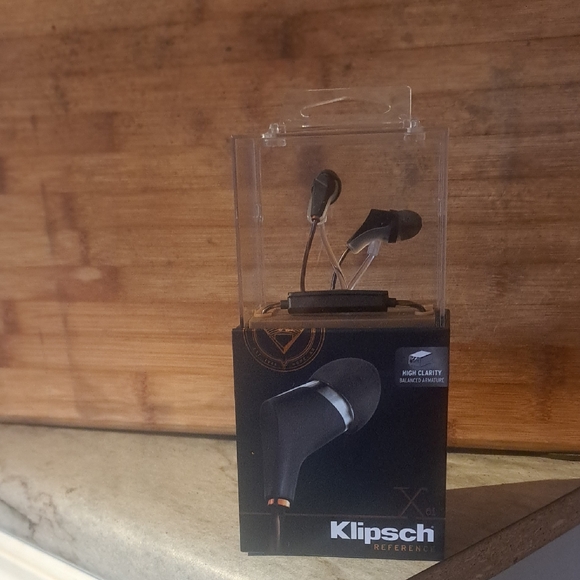 Klipsch X6i Reference Series Black and Silver In-Ear Headphones NIB